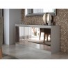 Manhattan Comfort Viennese 62.99 in. 6-Shelf Buffet Cabinet with Mirrors in Off White