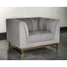 Parker Armchair - Zenith Soft Grey - Lifestyle