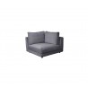 Cane-Line Scale Corner Module Dark Grey
