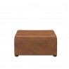 Cornell Modular - Ottoman - Tobacco Tan - Front