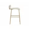 Lorelei Counter Stool - Dillon Cream - Side Angle - Lorelei Counter Stool - Dillon Cream - Side Angle