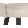 Monae Counter Stool - Bravo Cream / Polo Club Muslin - Seat Close-up