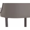 Klaus Barstool - Gunmetal - Flint Grey / Napa Taupe - Back Angle - Klaus Barstool - Gunmetal - Flint Grey / Napa Taupe - Back Angle