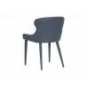 Evora Dining Chair - Dillon Stratus - Back Angle - Evora Dining Chair - Dillon Stratus - Back Angle