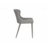 Evora Dining Chair - Dillon Stratus - Side Angle - Evora Dining Chair - Dillon Stratus - Side Angle