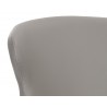Evora Dining Chair - Dillon Stratus - Seat Back Close-up