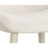 Jesmond Dining Chair - Polo Club Muslin / Bravo Cream - Seat Close-up