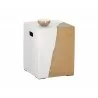 Kyson End Table - Gold - Angled with Decor - Kyson End Table - Gold - Angled with Decor