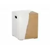Kyson End Table - Gold - Angled View - Kyson End Table - Gold - Angled View