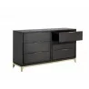 Sunpan Edmund Dresser - Front Side Angle with Drawer Opened - Sunpan Edmund Dresser - Front Side Angle with Drawer Opened