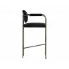 Rylan Barstool - Abbington Black - Side Angle - Rylan Barstool - Abbington Black - Side Angle