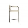 Rylan Counter Stool - Dillon Cream - Side Angle