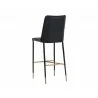 Klaus Barstool - Black - Sparrow Grey / Napa Black - Back Angle - Klaus Barstool - Black - Sparrow Grey / Napa Black - Back Angle