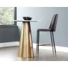 Klaus Barstool - Black - Sparrow Grey / Napa Black - Lifestyle - Klaus Barstool - Black - Sparrow Grey / Napa Black - Lifestyle