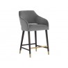 Sunpan Adelaide Counter Stool - Alisa Dark Grey