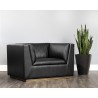 Bradley Armchair - Vintage Black - Lifestyle