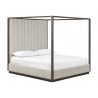 Sunpan Casette Bed - King - Piccolo Prosecco - Angled