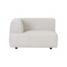 Darren Modular - Left Armchair - Moto Stucco - Front Angle