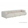Darren Modular - Armless Chair - Moto Stucco - In set - Darren Modular - Armless Chair - Moto Stucco - In set