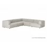 Darren Modular - Armless Chair - Moto Stucco - In Full Sofa Set - Darren Modular - Armless Chair - Moto Stucco - In Full Sofa Set