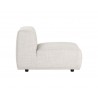 Darren Modular - Armless Chair - Moto Stucco - Side Angle