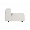Darren Modular - Armless Chair - Moto Stucco - Side Angle - Darren Modular - Armless Chair - Moto Stucco - Side Angle