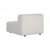 Darren Modular - Armless Chair - Moto Stucco - Back Angle  - Darren Modular - Armless Chair - Moto Stucco - Back Angle 
