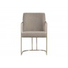 Sunpan Rayla Dining Armchair Belfast Oyster Shell Front