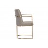 Sunpan Rayla Dining Armchair Belfast Oyster Shell Side