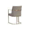 Sunpan Rayla Dining Armchair Belfast Oyster Shell Back