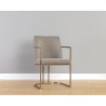 Sunpan Rayla Dining Armchair Belfast Oyster Shell