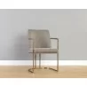 Sunpan Rayla Dining Armchair Belfast Oyster Shell - Sunpan Rayla Dining Armchair Belfast Oyster Shell