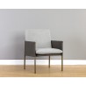 Bellevue Lounge Chair - Belfast Heather Grey / Bravo Ash - Lifestyle