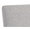 Bellevue Lounge Chair - Belfast Heather Grey / Bravo Ash - Seat Back