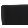 Bellevue Lounge Chair - Abbington Black / Bravo Black - Seat Back Close-up