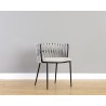 Sarai Dining Armchair - Belfast Heather Grey - Lifestyle