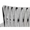 Sarai Counter Stool - Belfast Heather Grey - Diamond Stitch Close-up - Sarai Counter Stool - Belfast Heather Grey - Diamond Stitch Close-up