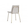 Hathaway Dining Chair - Belfast Oatmeal - Back Angle