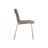 Hathaway Dining Chair - Belfast Oyster Shell - Side Angle