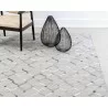 Sunpan Bordeaux Hand-made Rug in Ivory/Grey - Lifestyle - Sunpan Bordeaux Hand-made Rug in Ivory/Grey - Lifestyle