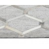 Sunpan Bordeaux Hand-made Rug in Ivory/Grey - Rug Detail Close-up