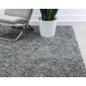 Sunpan Corfu Hand-tufted Rug - Blue / Charcoal - Lifestyle