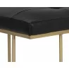 Maverick Bench - Bravo Black - Edge Close-up - Maverick Bench - Bravo Black - Edge Close-up