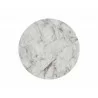 SUNPAN Goya End Table - Marble Look - White, Closeup View 2 - SUNPAN Goya End Table - Marble Look - White, Closeup View 2