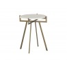 Sunpan Anak Side Table in White - Side