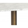 Sunpan Enco Bistro Table - Square - 24" - Table Edge Close-Up