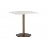 Sunpan Enco Bistro Table - Square - 30" - Angled View