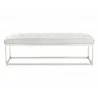 Sutton Bench - Cantina White - Front - Sutton Bench - Cantina White - Front