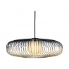Sunpan Circa Pendant Light - Extra Large - Front and Lit
