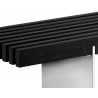 Sunpan Atticus Bench - Seat Closeup Angle